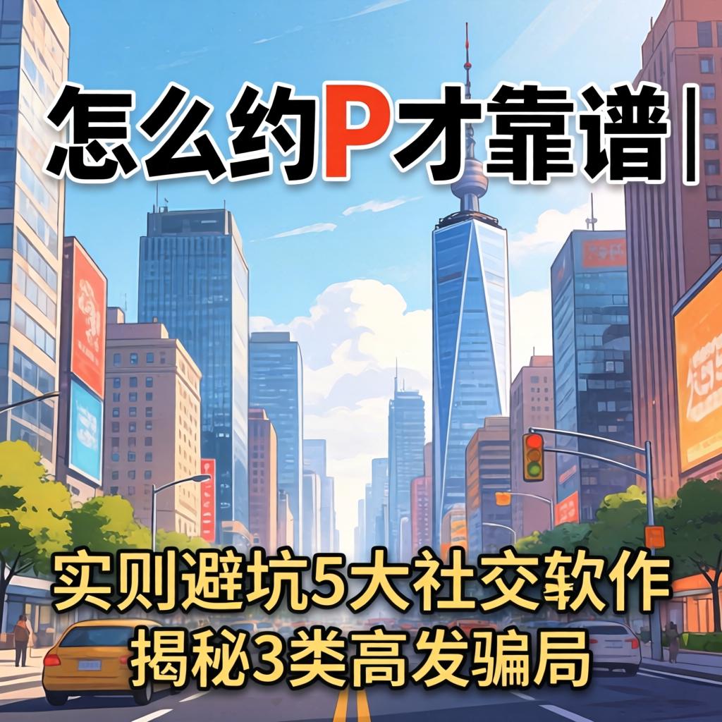 在城市里怎么约P才靠谱 | 实测避坑5大社交软件 揭秘3类高发骗局