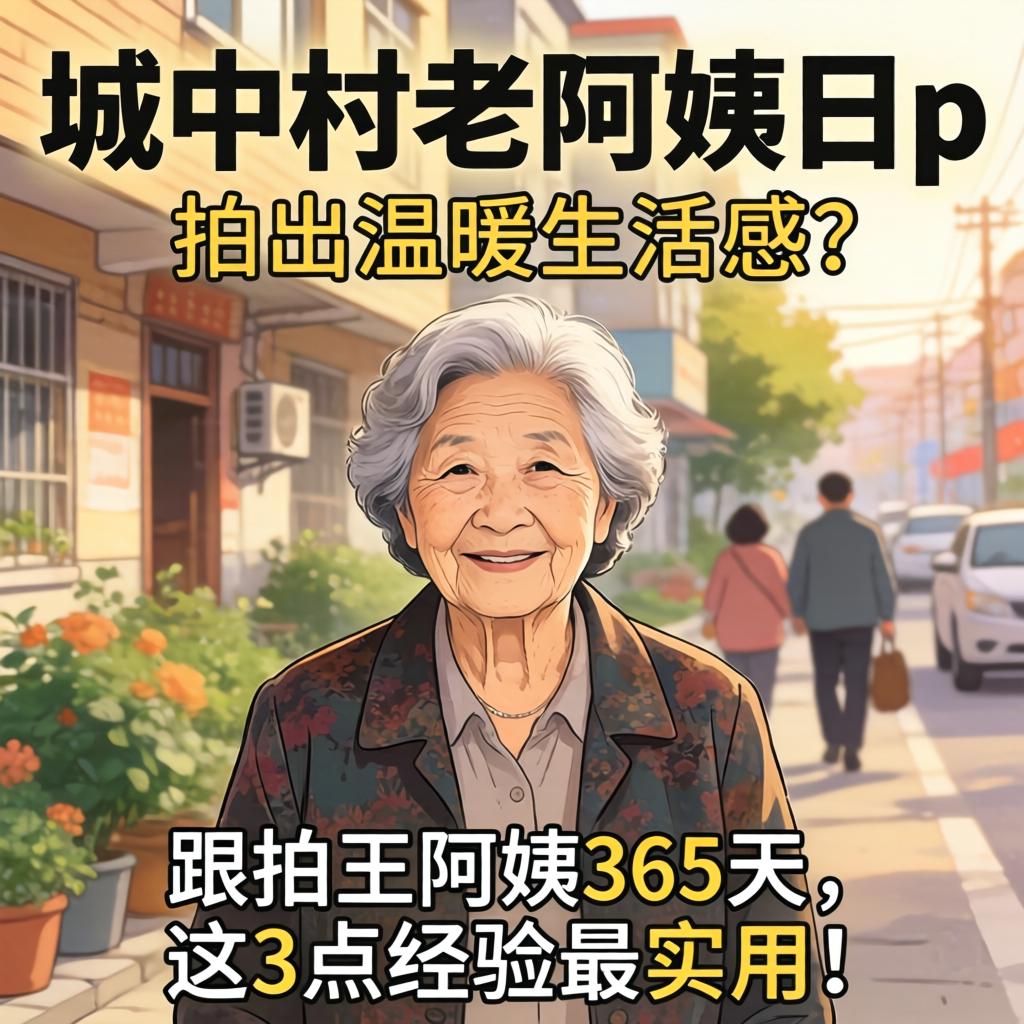 城中村老阿姨日p,拍出温暖生活感？跟拍王阿姨365天，这3点经验最实用！