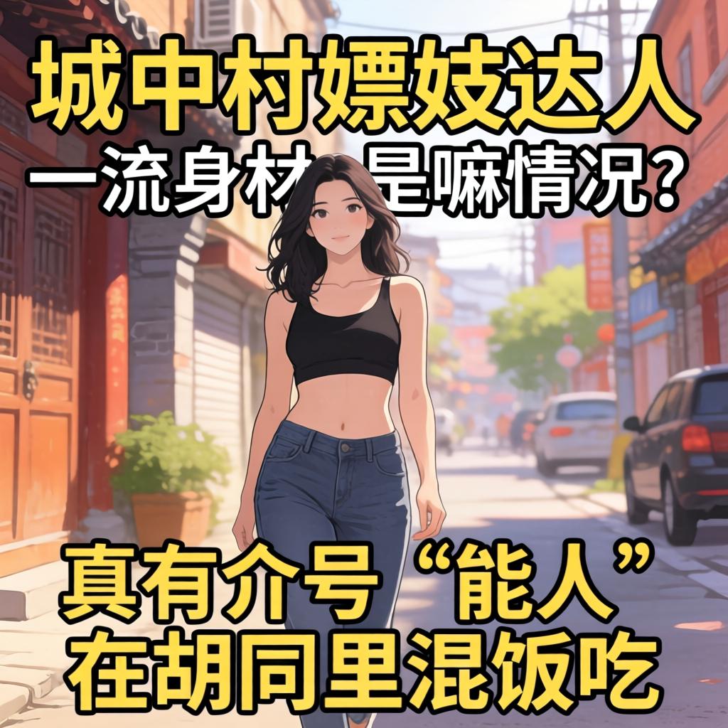 城中村嫖妓达人一流身材，是嘛情况？真有介号“能人”在胡同里混饭吃？