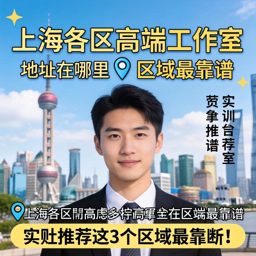 上海各区高端工作室地址在哪里 ? 实测推荐这3个区域最靠谱