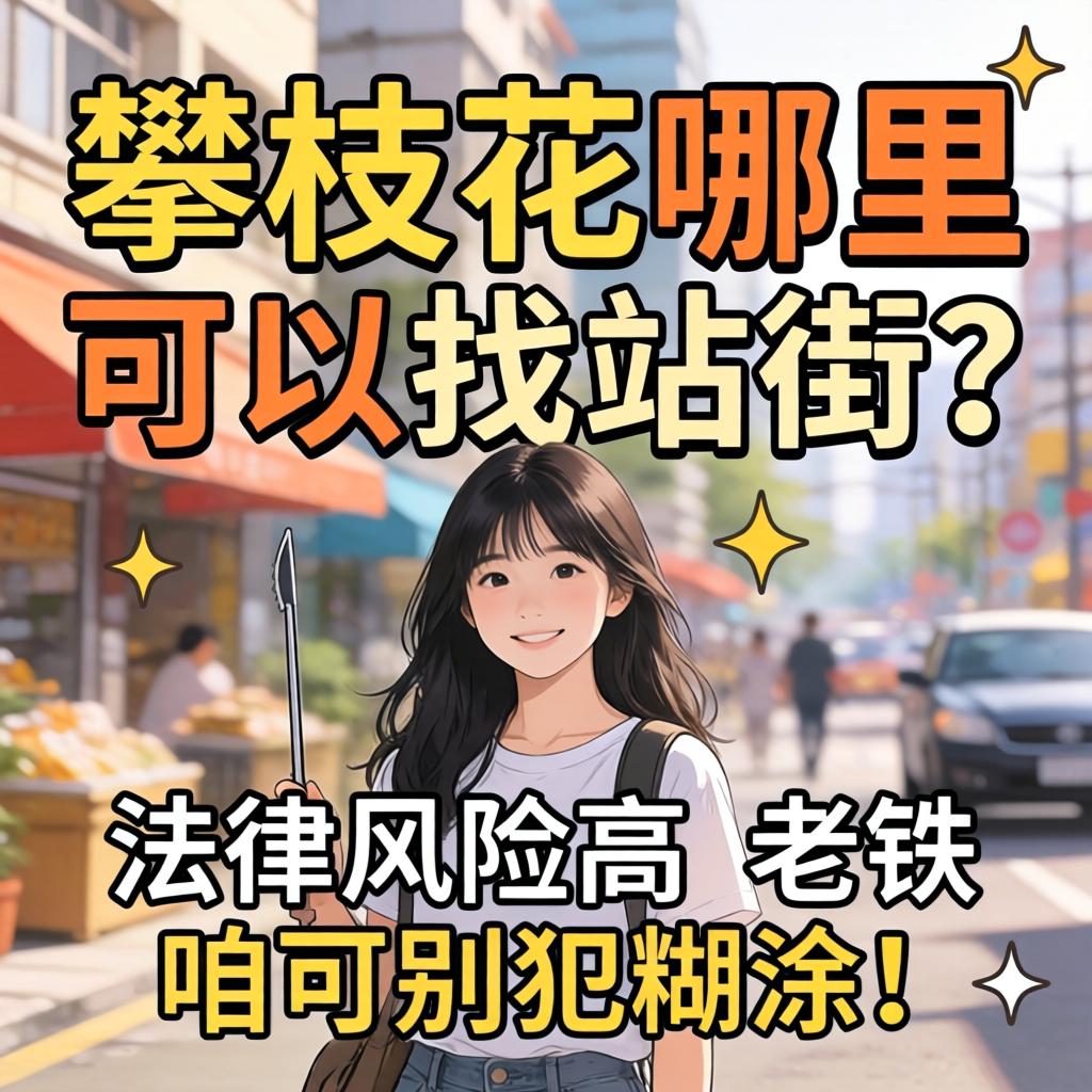 攀枝花哪里可以找站街?法律风险高,老铁咱可别犯糊涂!