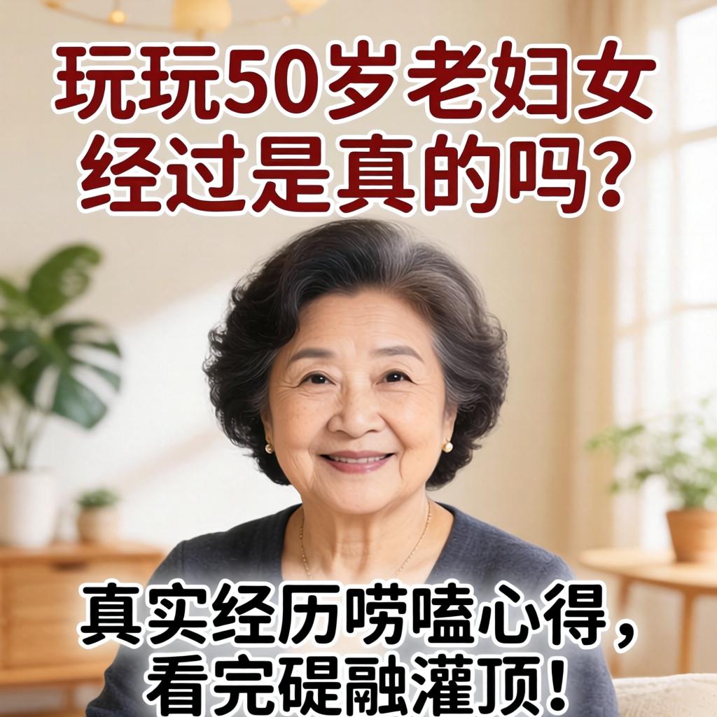 我玩50岁老妇女的经过是真的吗？真实经历唠嗑心得，看完醍醐灌顶！