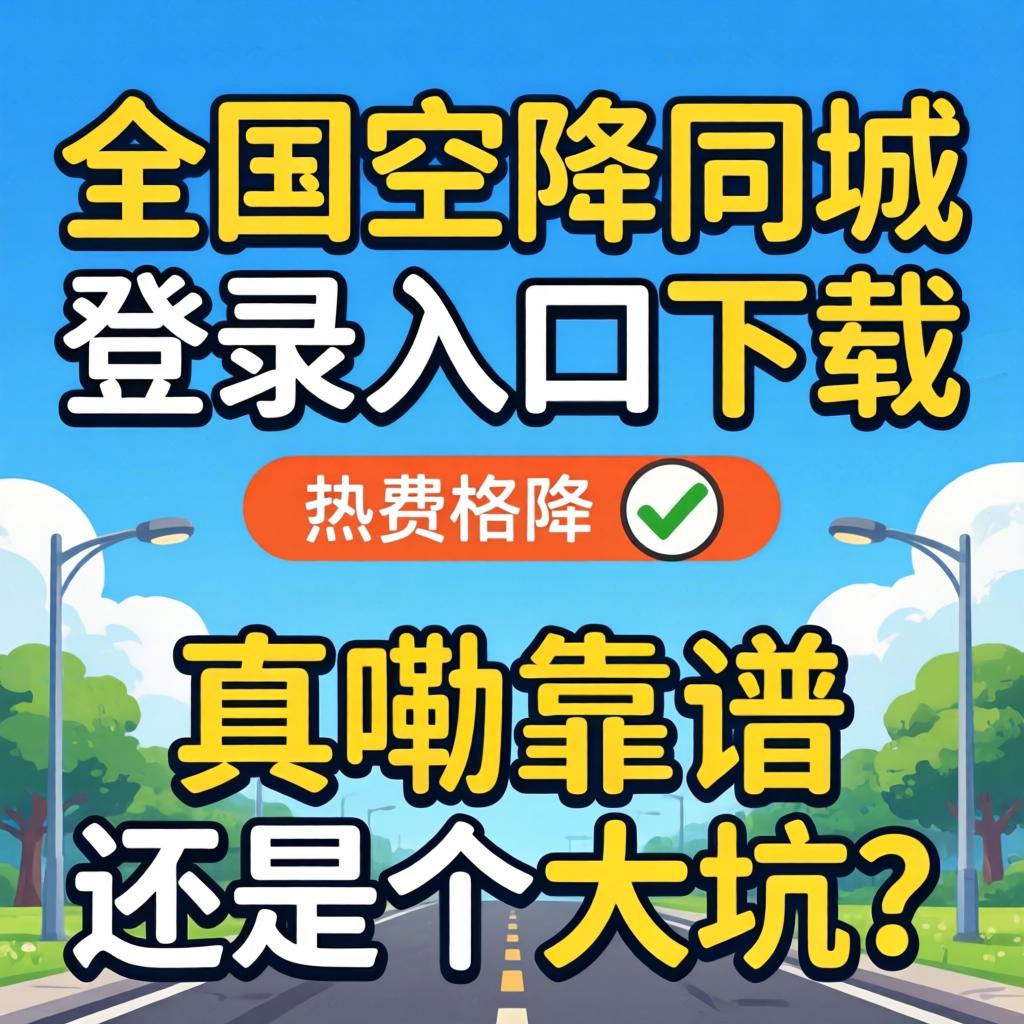 免费全国空降同城登录入口下载，真嘞靠谱还是个大坑？