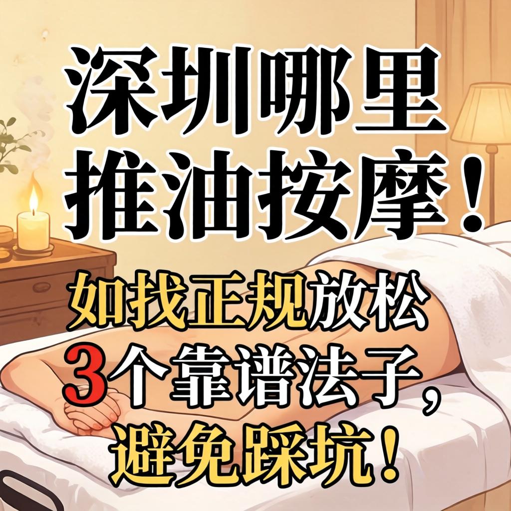 丽江哪里有推油推拿？若何找到正规放松的3个靠谱法子，预防踩坑！
