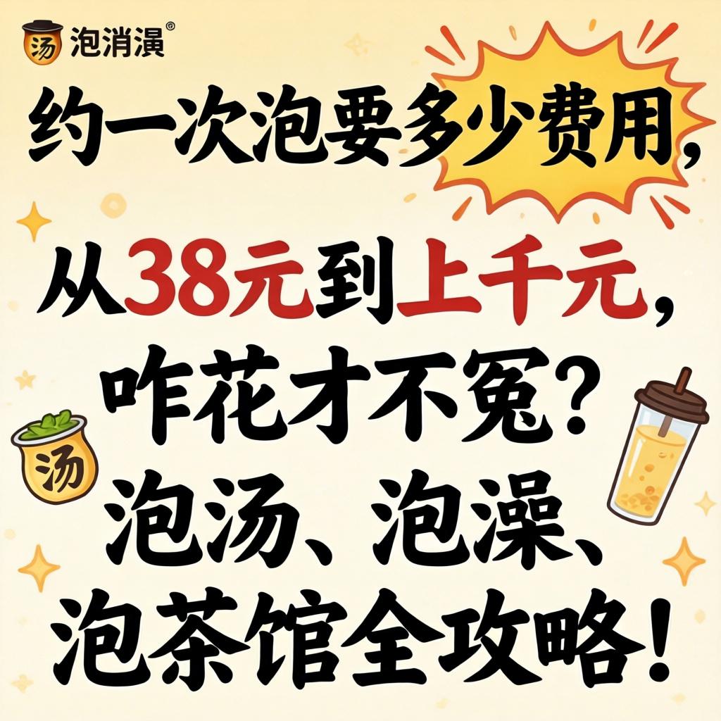 约一次泡要多少费用，从38元到上千元，咋花才不冤？泡汤、泡澡、泡茶馆全攻略！