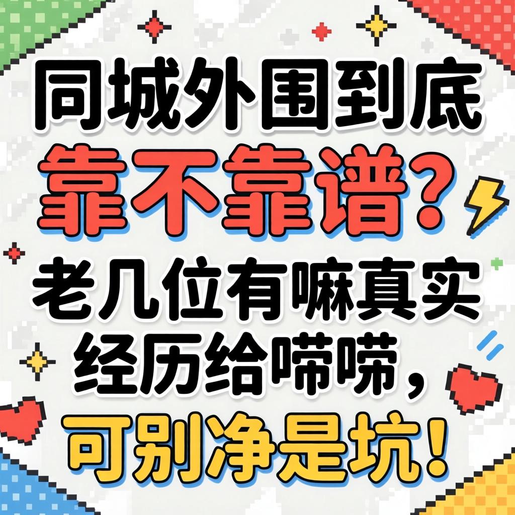 同城表围到底靠不靠谱？老几位有嘛真实经历给唠唠，可别净是坑！