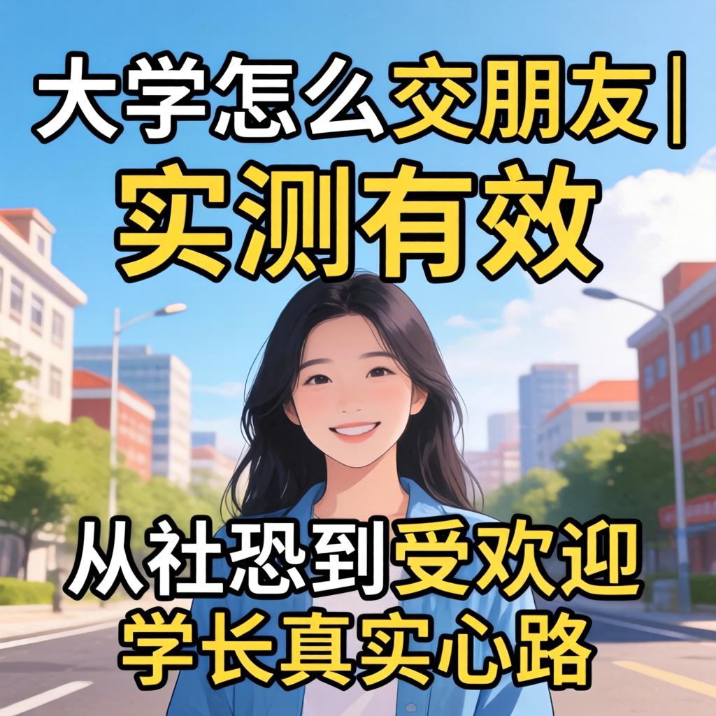 大学怎么交朋友｜实测有效 从社恐到受欢迎 学长真实心路