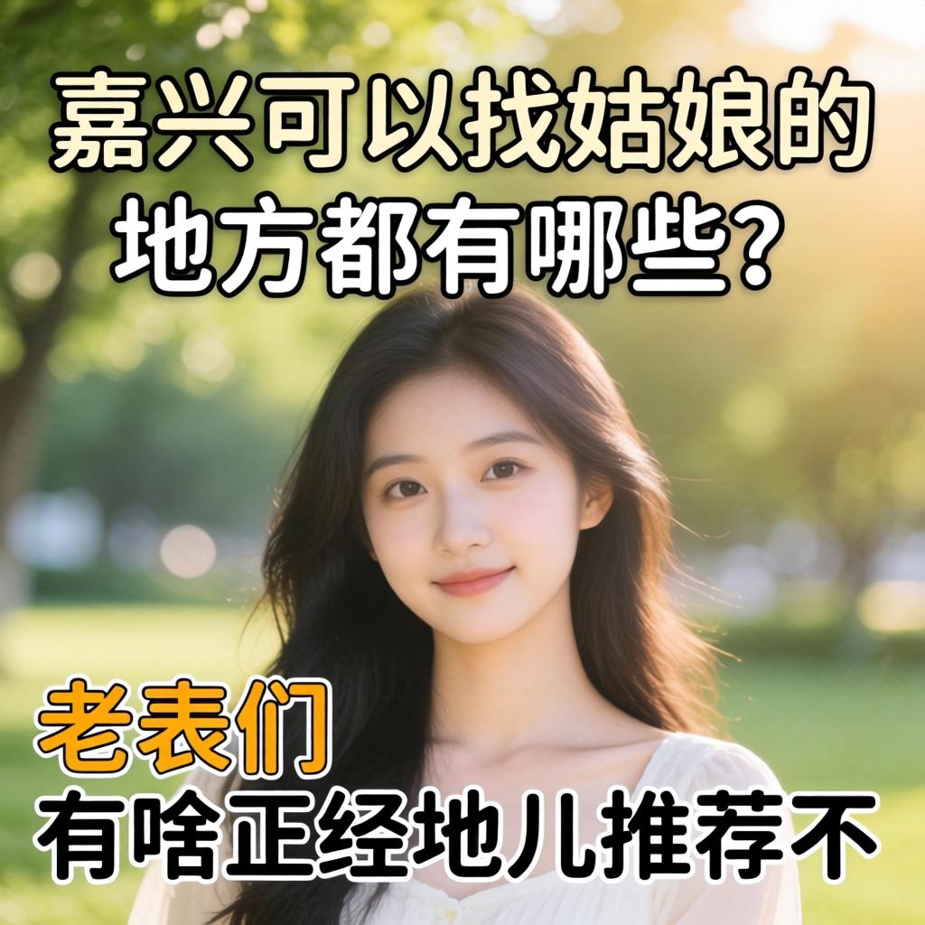 嘉兴可以找姑娘的地方都有哪些？老表们有啥正经地儿推荐不？