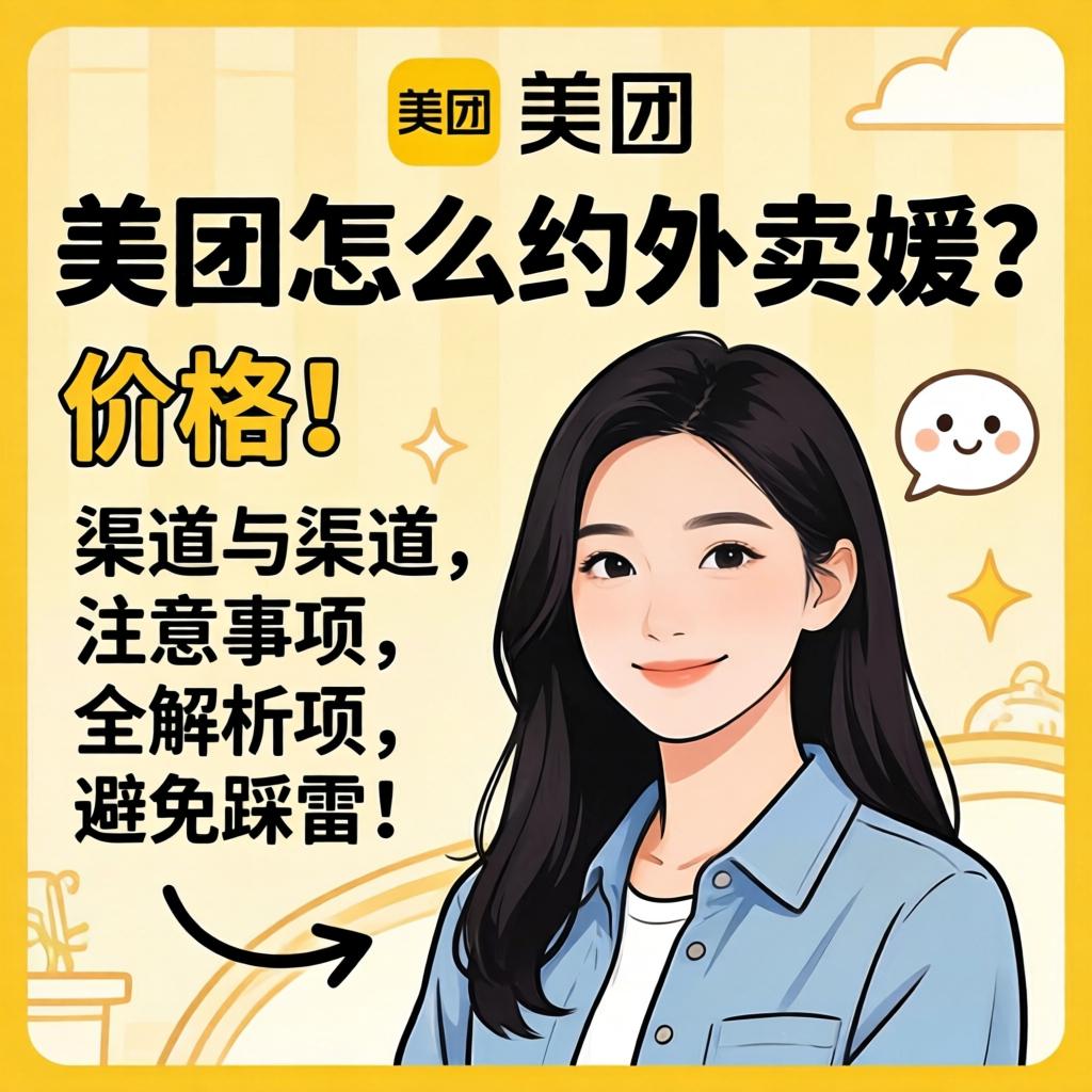 美团怎么约外卖媛？价格、渠道与注意事项全解析，避免踩雷！