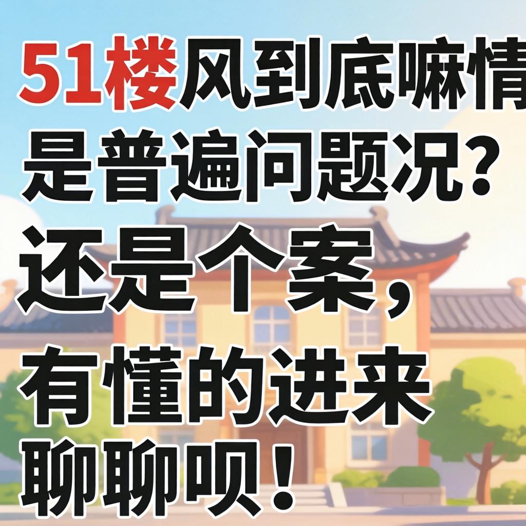 51楼风到底嘛情况？是普遍问题还是个案，有懂的进来聊聊呗！